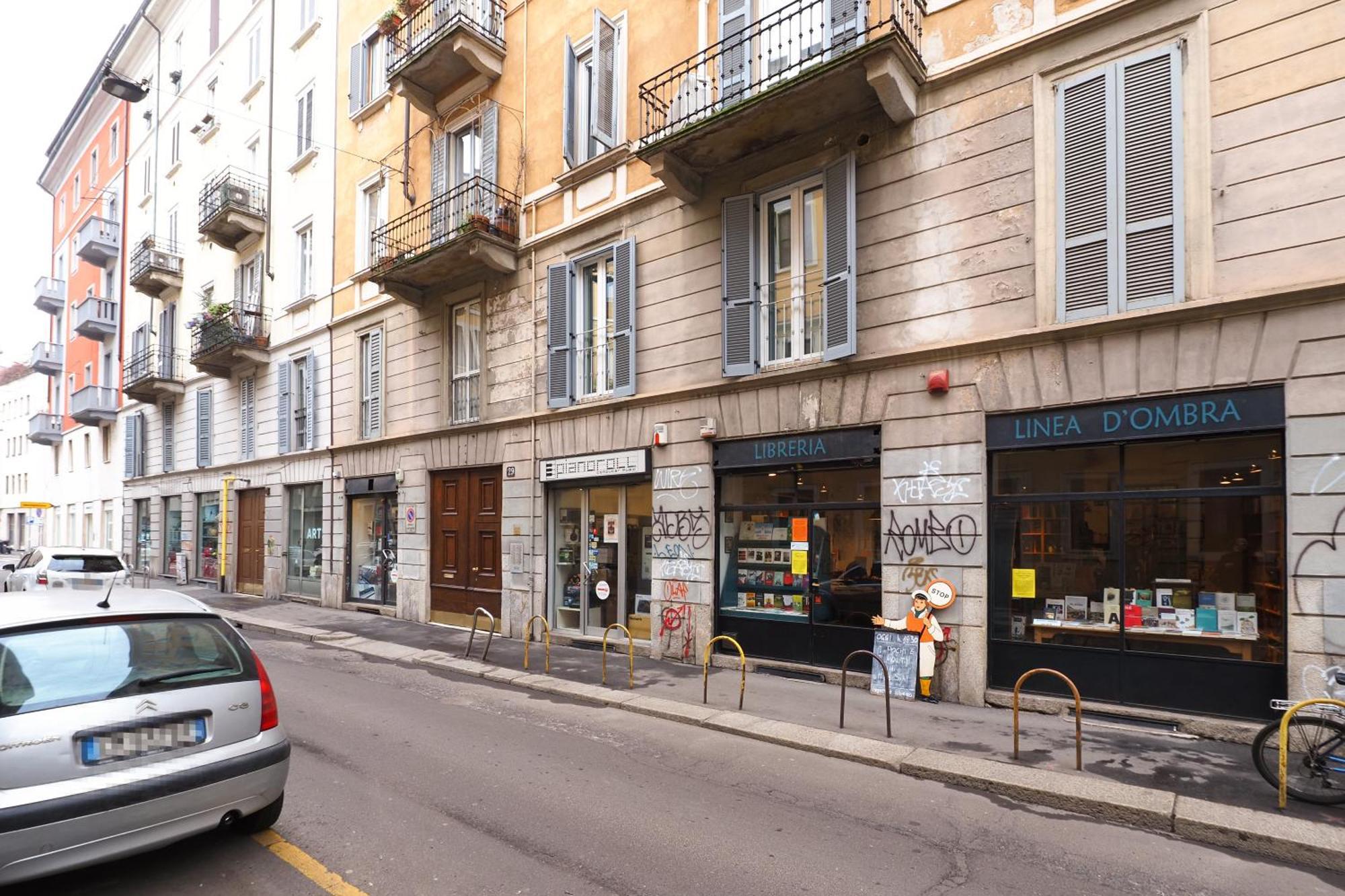 Delizioso Studio Tra Navigli E Mm Sant'Agostino ミラノ エクステリア 写真